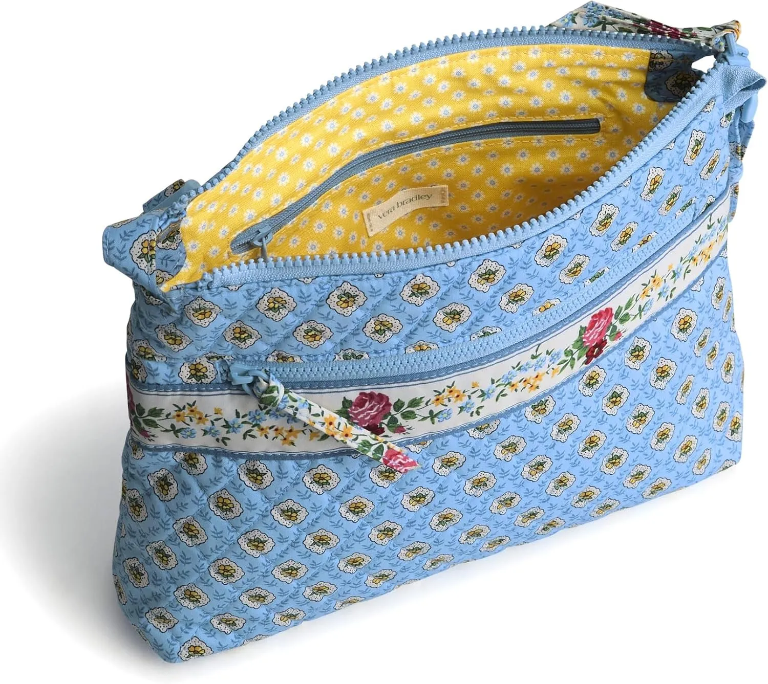 Vera Bradley Premium Cotton Original Zip Hipster Crossbody