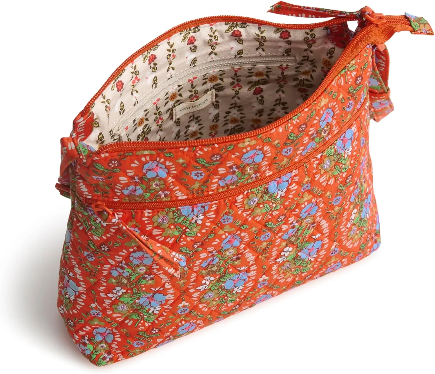 Vera Bradley Premium Cotton Original Zip Hipster Crossbody