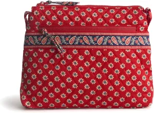 Vera Bradley Premium Cotton Original Zip Hipster Crossbody