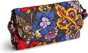 Vera Bradley Premium Cotton Wildwood Wallet Crossbody