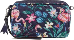 Vera Bradley Women's Cotton All in One Crossbody Purse with RFID Protection
