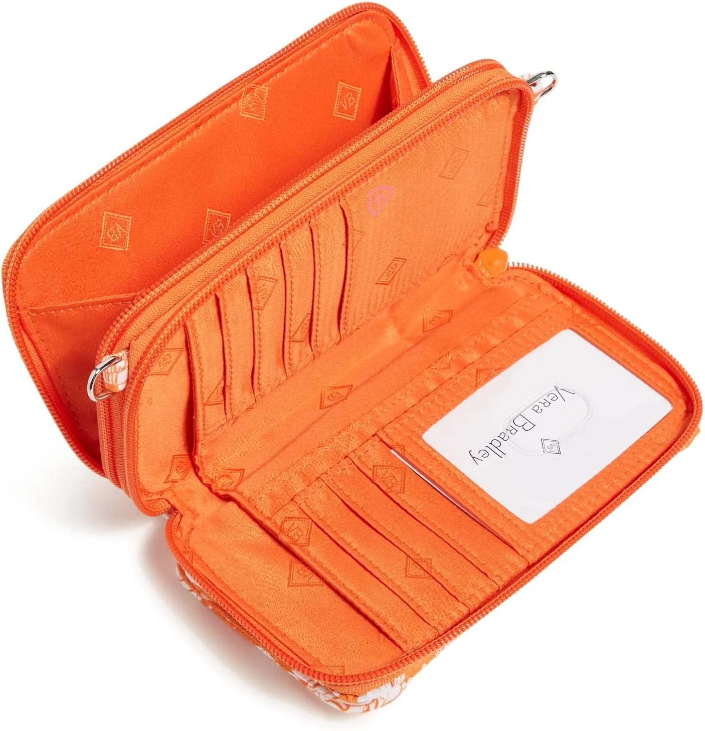 Vera Bradley Women's Cotton All in One Crossbody Purse with RFID Protection
