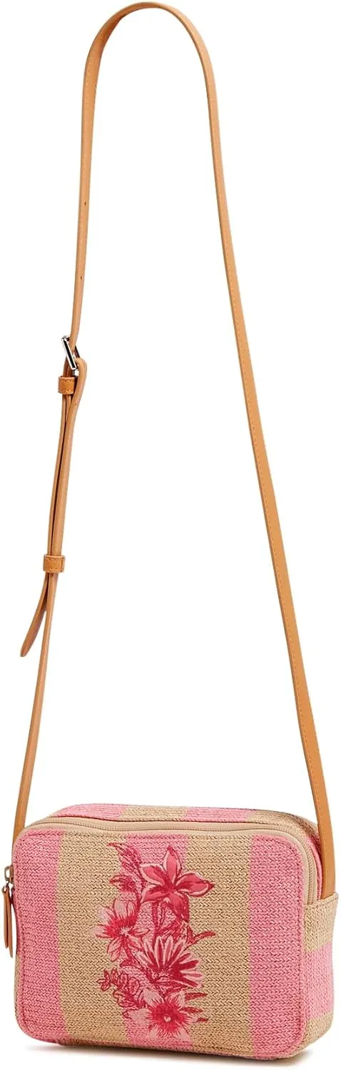 Vera Bradley Women's Cotton Evie Crossbody Purse