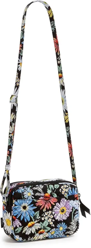 Vera Bradley Women's Cotton Evie Crossbody Purse