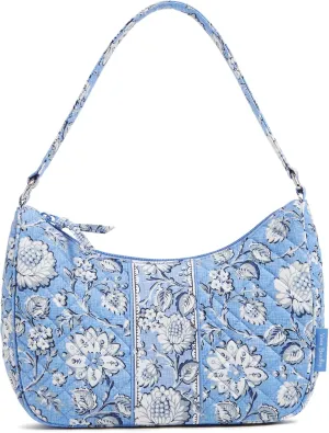 Vera Bradley Women's Cotton Frannie Crescent Crossbody Purse