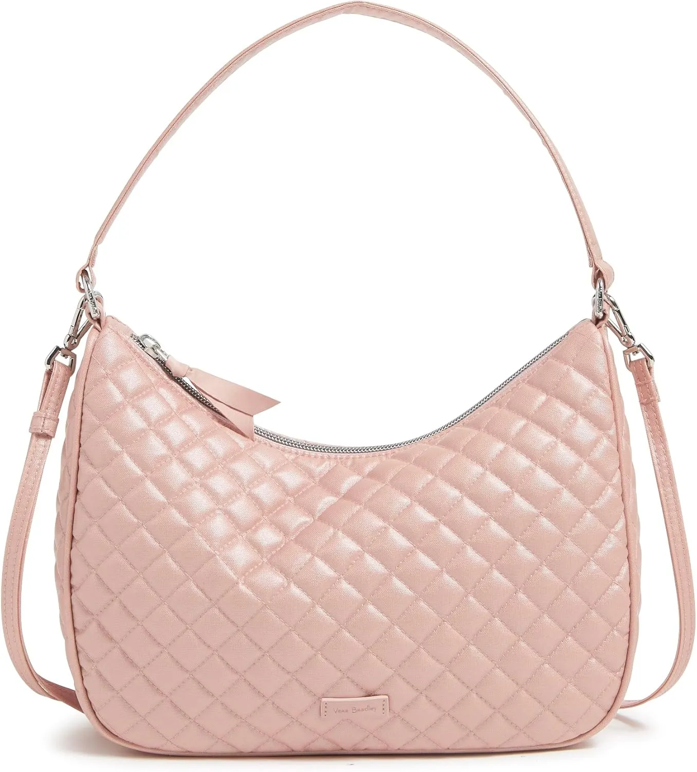 Vera Bradley Women's Cotton Frannie Crescent Crossbody Purse