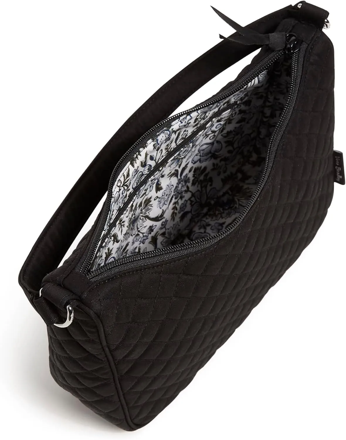 Vera Bradley Women's Cotton Frannie Crescent Crossbody Purse