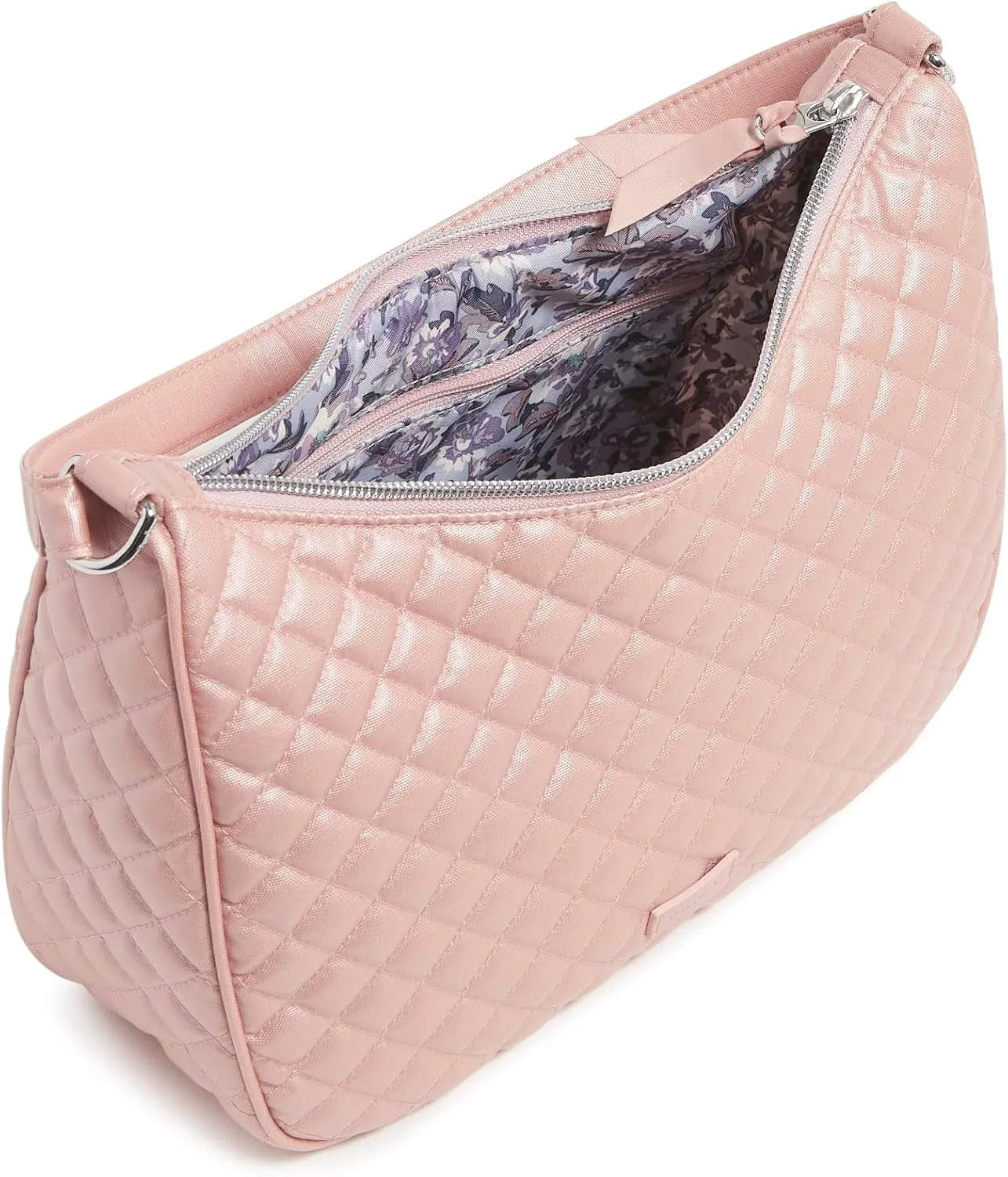 Vera Bradley Women's Cotton Frannie Crescent Crossbody Purse