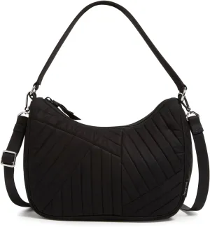 Vera Bradley Women's Cotton Frannie Crescent Crossbody Purse