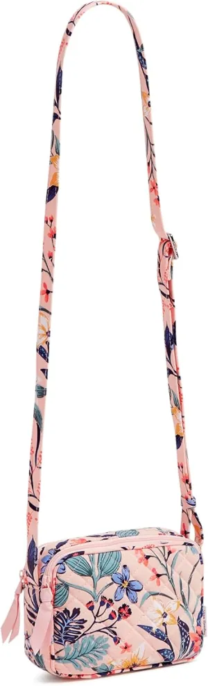 Vera Bradley Women's Cotton Mini Evie Crossbody Purse