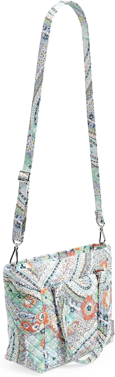 Vera Bradley Women's Cotton Multi-strap Shoulder Satchel Purse
