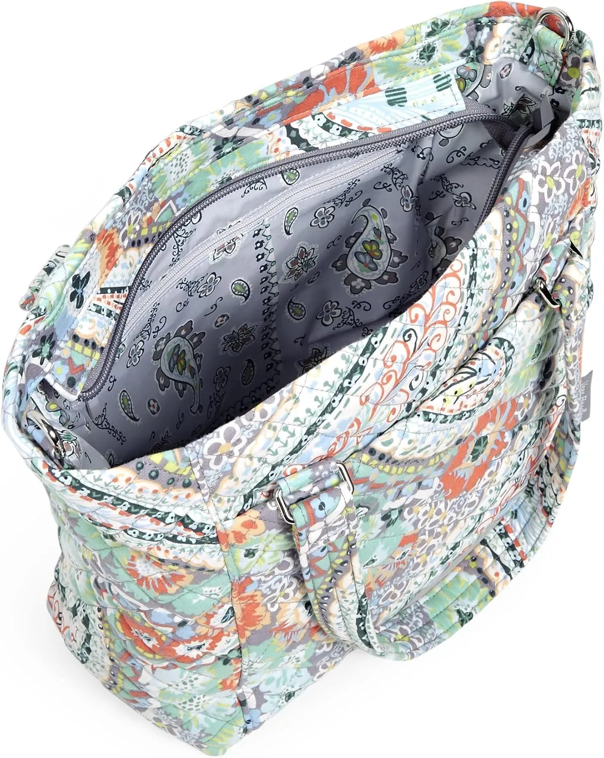 Vera Bradley Women's Cotton Multi-strap Shoulder Satchel Purse