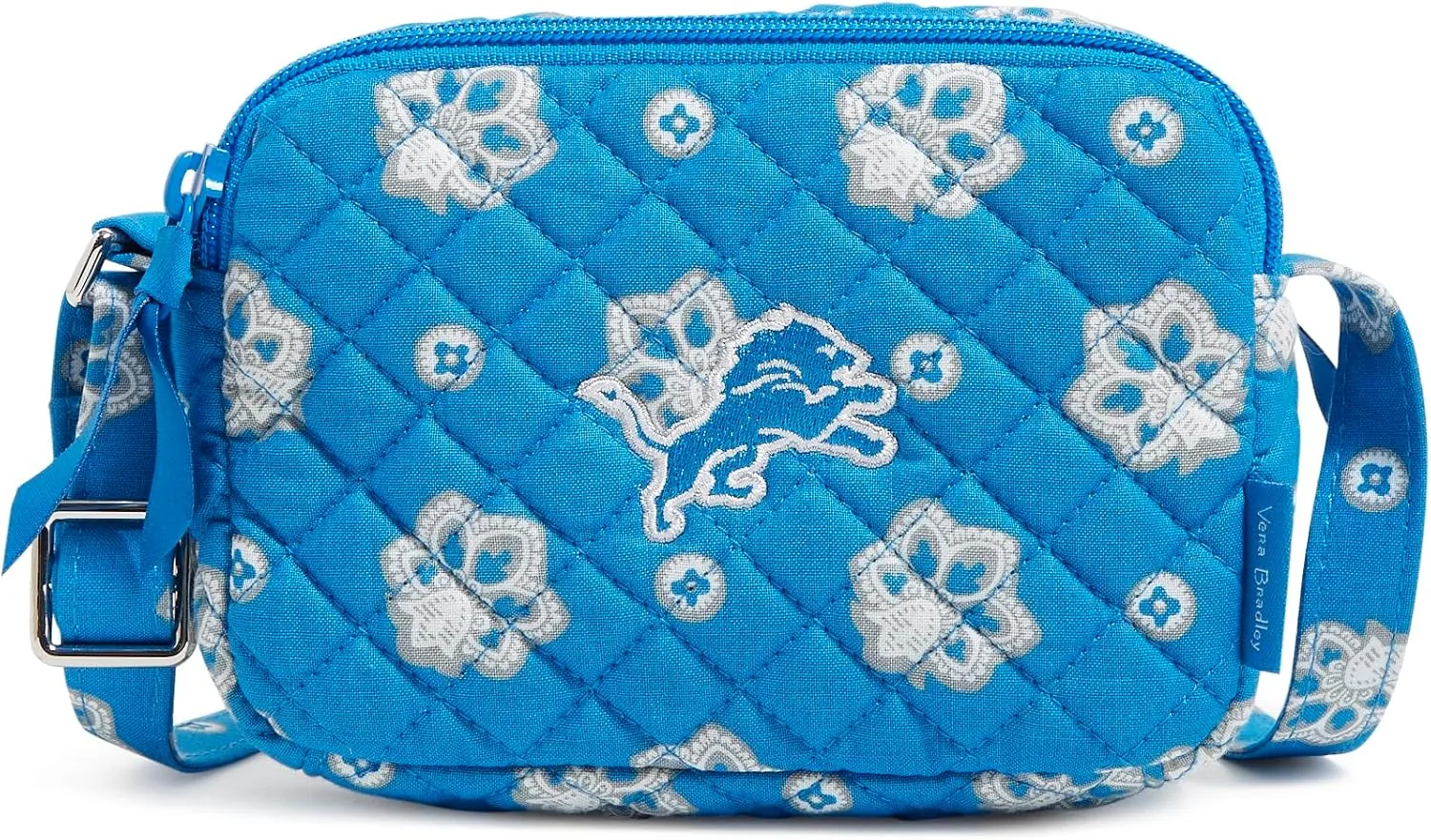 Vera Bradley Women's Cotton NFL Small Stadium Crossbody Bag (Multiple Teams Available)