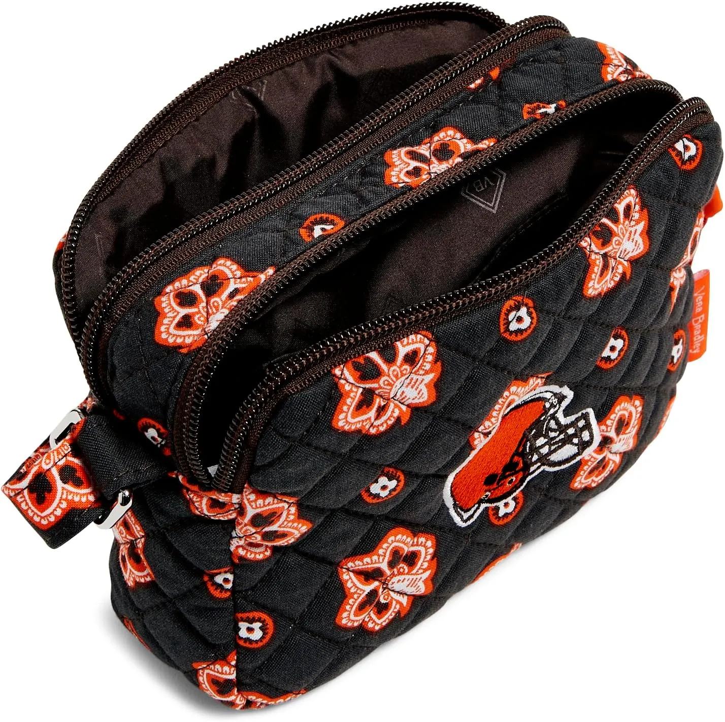 Vera Bradley Women's Cotton NFL Small Stadium Crossbody Bag (Multiple Teams Available)