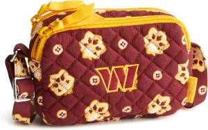 Vera Bradley Women's Cotton NFL Small Stadium Crossbody Bag (Multiple Teams Available)