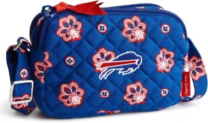 Vera Bradley Women's Cotton NFL Small Stadium Crossbody Bag (Multiple Teams Available)
