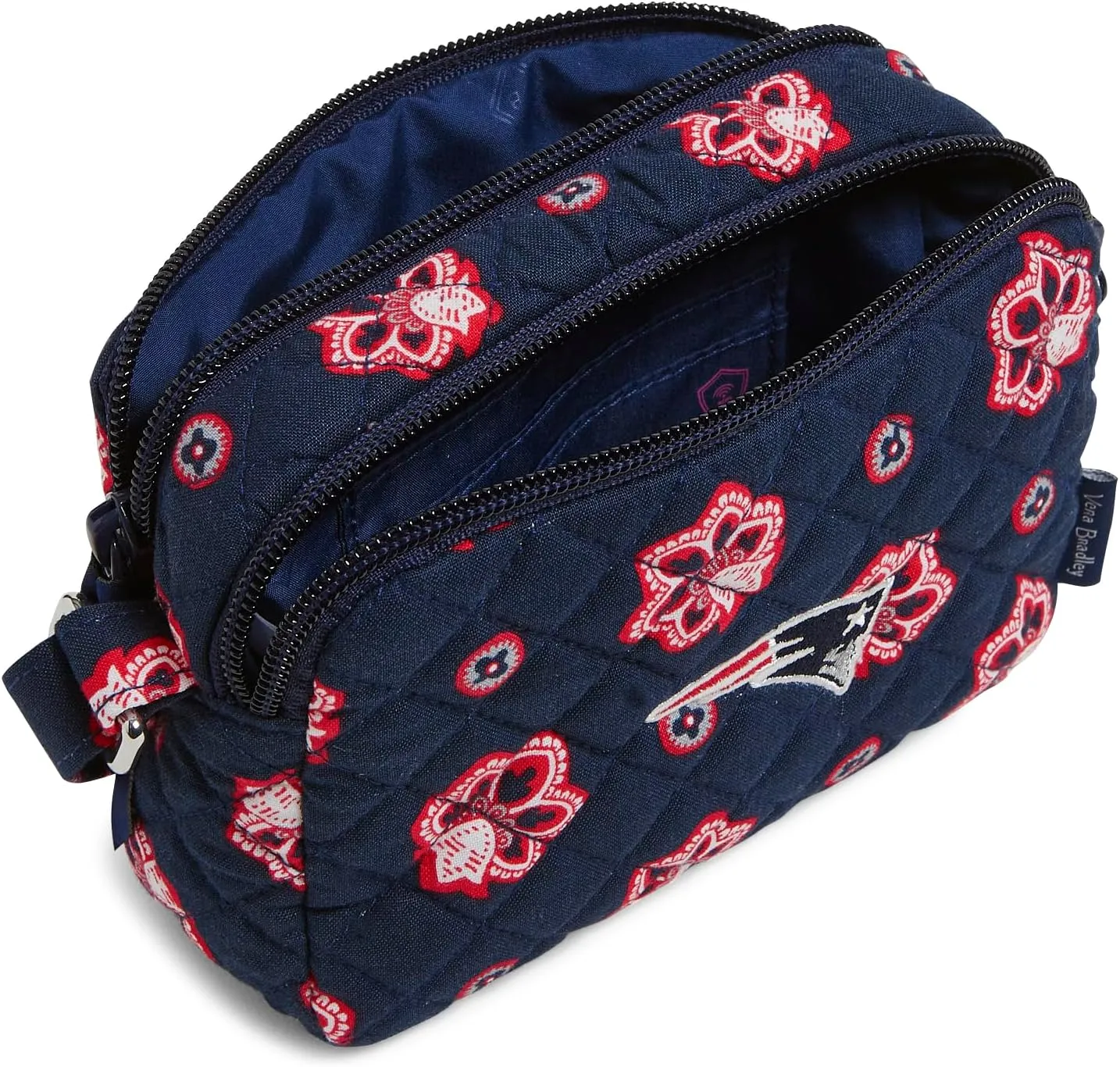 Vera Bradley Women's Cotton NFL Small Stadium Crossbody Bag (Multiple Teams Available)