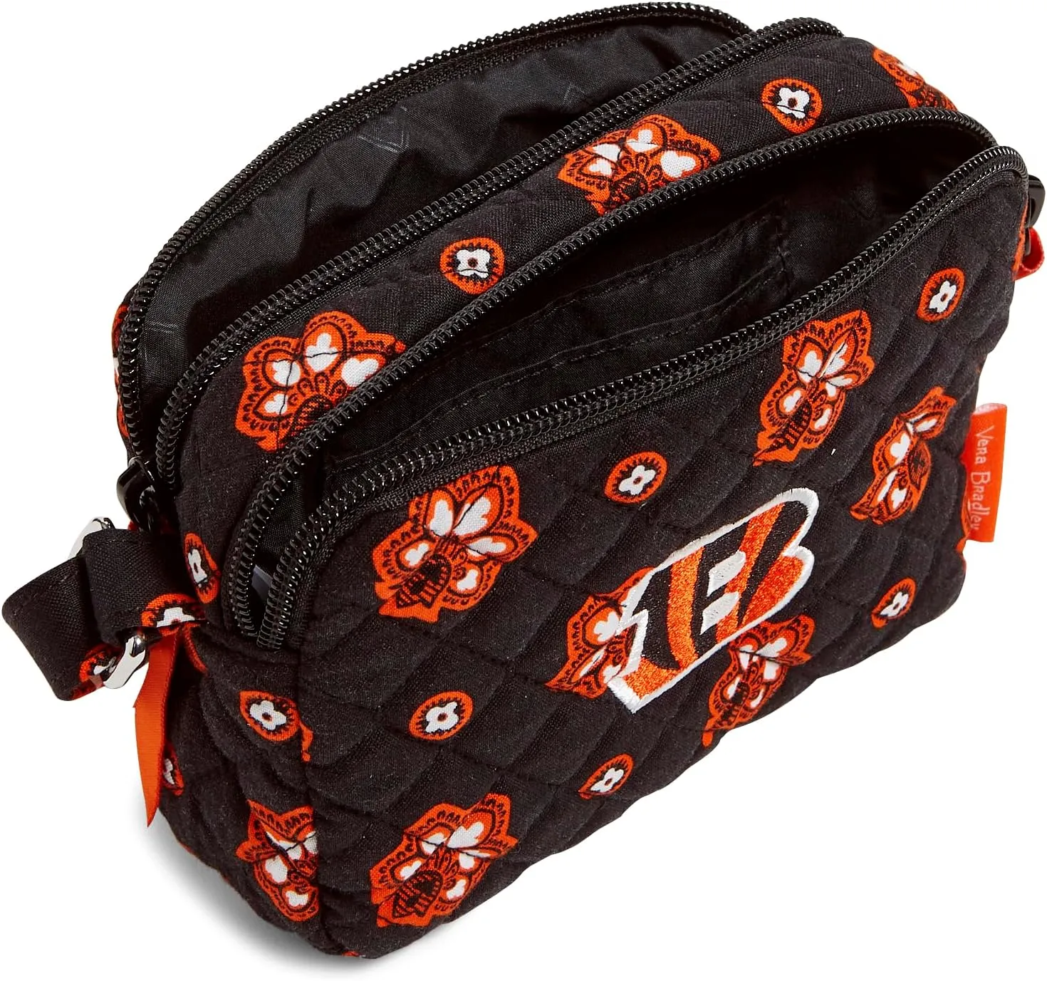 Vera Bradley Women's Cotton NFL Small Stadium Crossbody Bag (Multiple Teams Available)