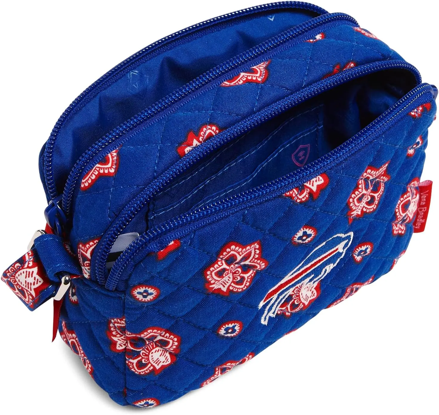 Vera Bradley Women's Cotton NFL Small Stadium Crossbody Bag (Multiple Teams Available)