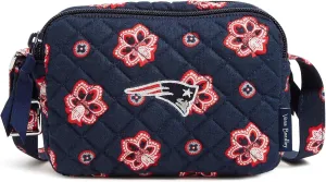 Vera Bradley Women's Cotton NFL Small Stadium Crossbody Bag (Multiple Teams Available)