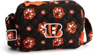 Vera Bradley Women's Cotton NFL Small Stadium Crossbody Bag (Multiple Teams Available)