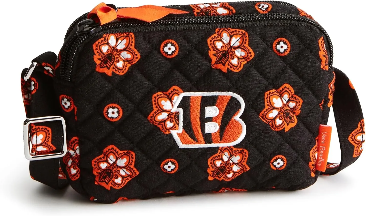 Vera Bradley Women's Cotton NFL Small Stadium Crossbody Bag (Multiple Teams Available)