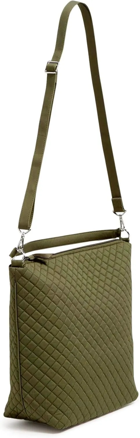 Vera Bradley Women's Cotton Oversized Hobo Shoulder Bag
