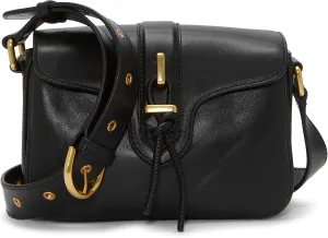 Vince Camuto Maecy Crossbody, Black Leather
