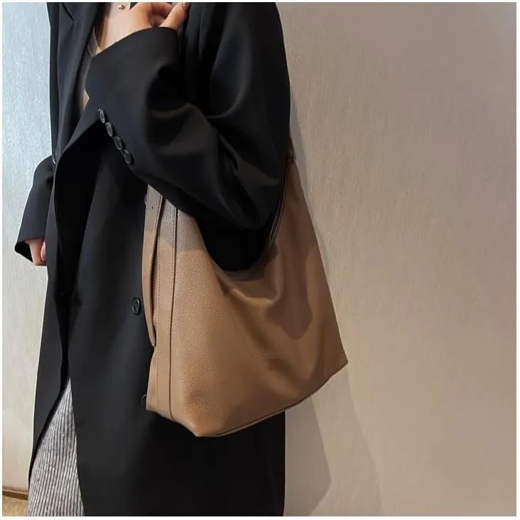 Vintage-style Crossbody Bag with Adjustable Shoulder Strap and Large Capacity for All-matching Outfits