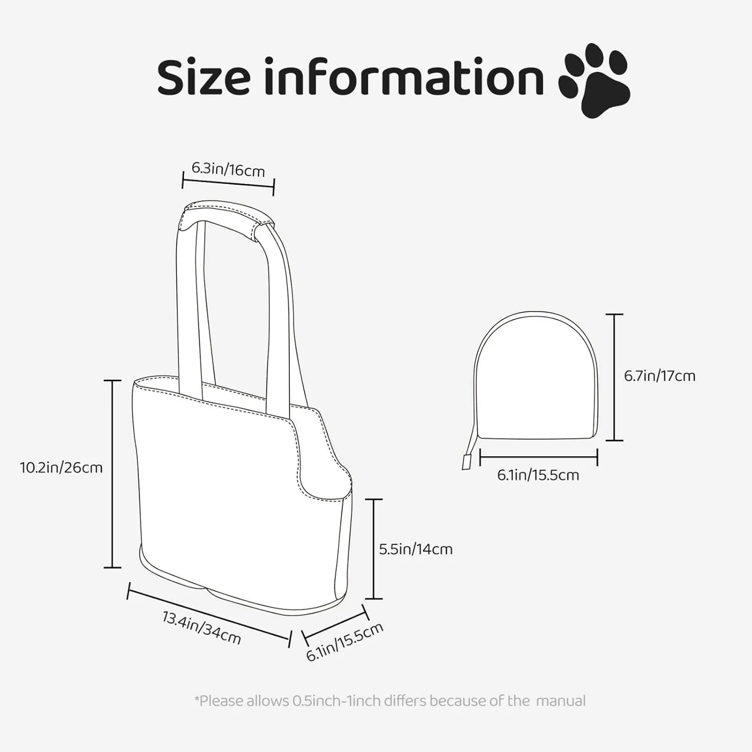 Violin and Book Stylish and Portable Pet Crossbody Bag - Pet Tote Bag for Small Dogs - Pet Tote Bag, Crossbody Bag for Petsï¼Œ
