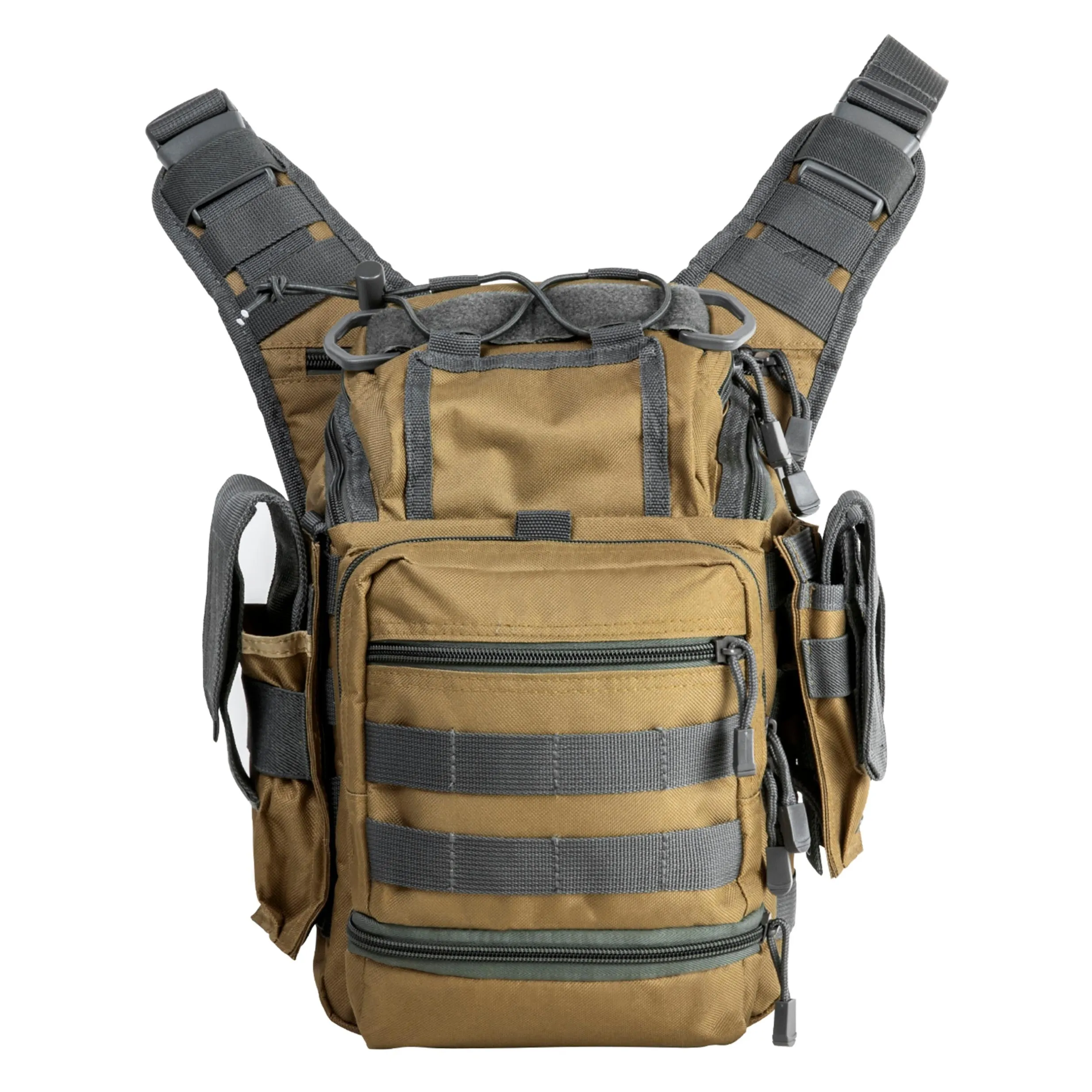 Vism Pvc First Responders Utility Bag-tan
