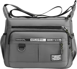 Waterproof Light Leisure Bag,Messenger Bag for Menwomen,Large Women 15.6 Inch Laptop Bag Waterproof Messenger Bag