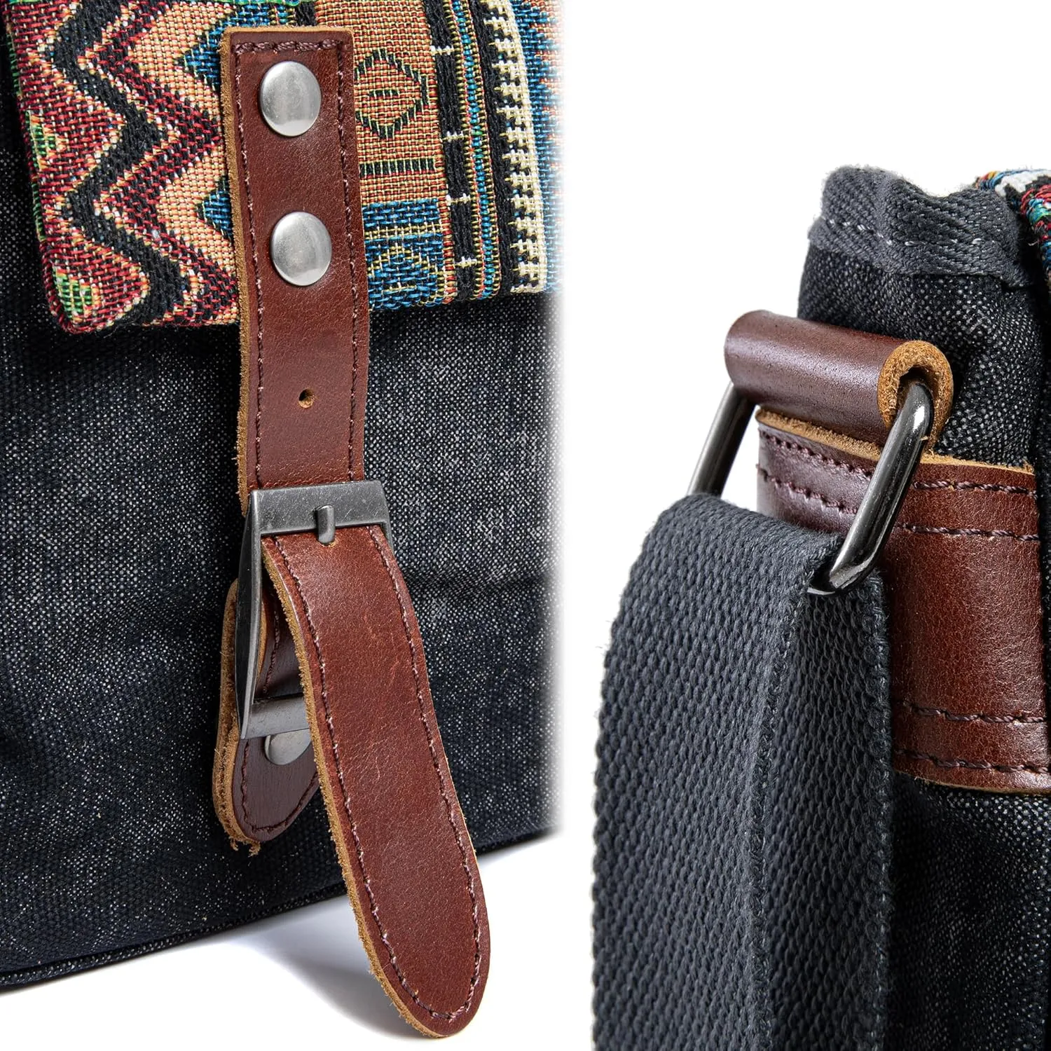 Weekender Bag for Women Men, Bohemian Crossbody Shoulder Bag Handbag