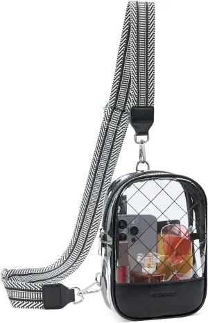 WESTBRONCO Small Sling Bag for Women Nylon Crossbody Sling Backpck Lightweight for Travel Casual Daily