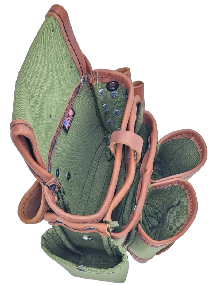 WHOLESALE NYLON FASTENER POUCHES GEN. CARP. (6 Bags)