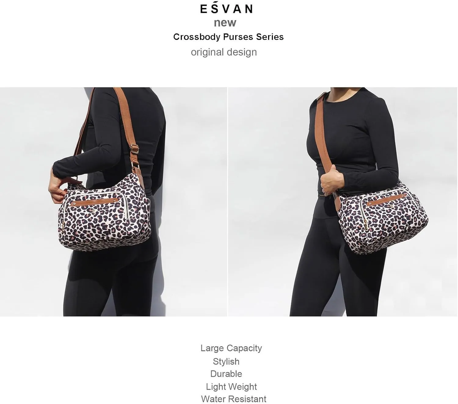 Women Crossbody Bag Shoulder Handbag Multiple Pockets Bag Ladies Messenger Bag Purse Fashion Tote