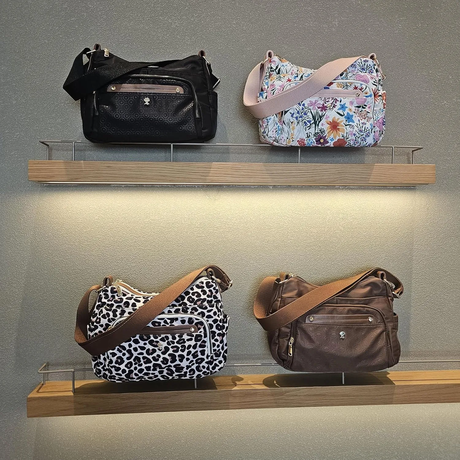 Women Crossbody Bag Shoulder Handbag Multiple Pockets Bag Ladies Messenger Bag Purse Fashion Tote