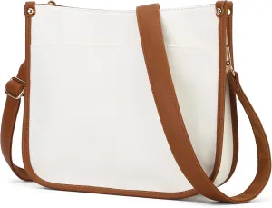 Women Shoulder Bag Vintage Crossbody Purse Handbag with Leopard Guitar Strap Hobo Bag