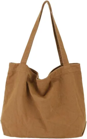 Women Shoulder Canvas Tote Handbag Work Bag