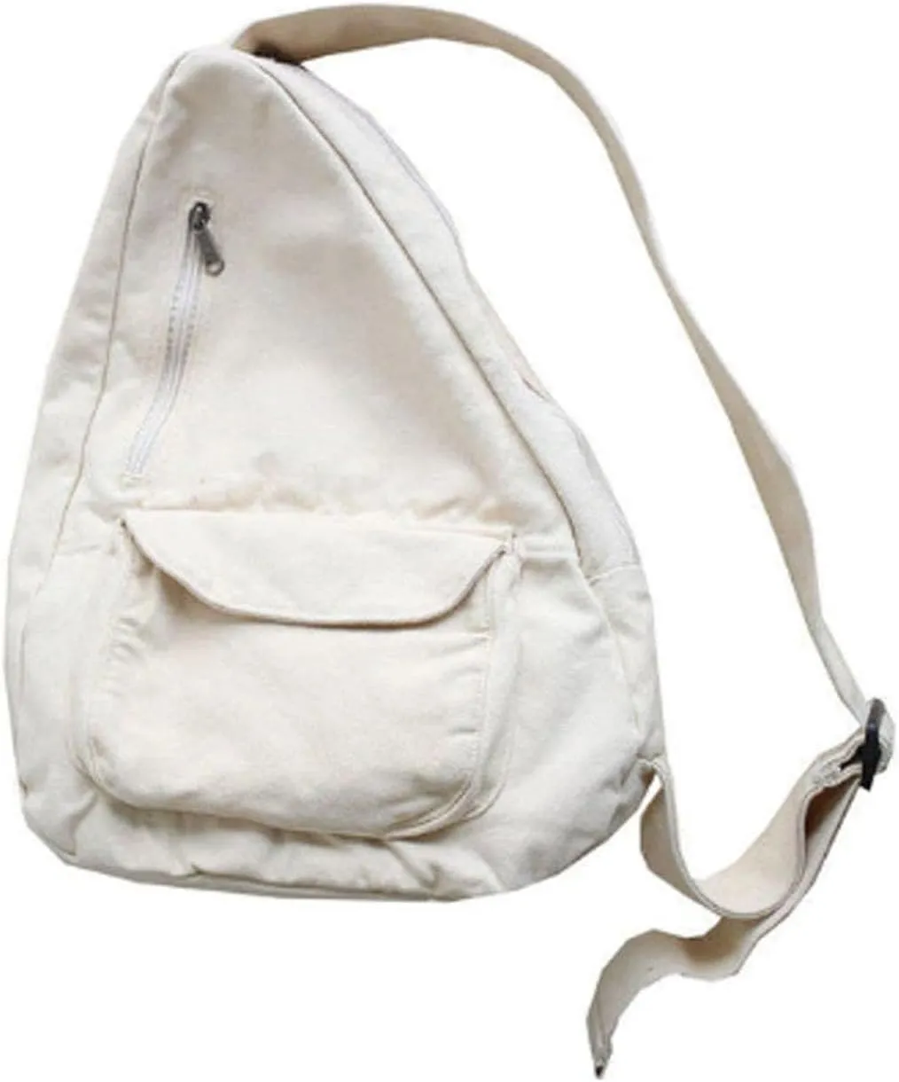 Women's Canvas Crossbody Bag Vintage Wash Zipper Shoulder Bag Men's and Women's Casual Crossbody Bag
