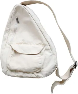 Women's Canvas Crossbody Bag Vintage Wash Zipper Shoulder Bag Men's and Women's Casual Crossbody Bag