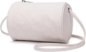 Womens Casual Cylinder Shape Handbag Simply New Popular Shoulder Bag