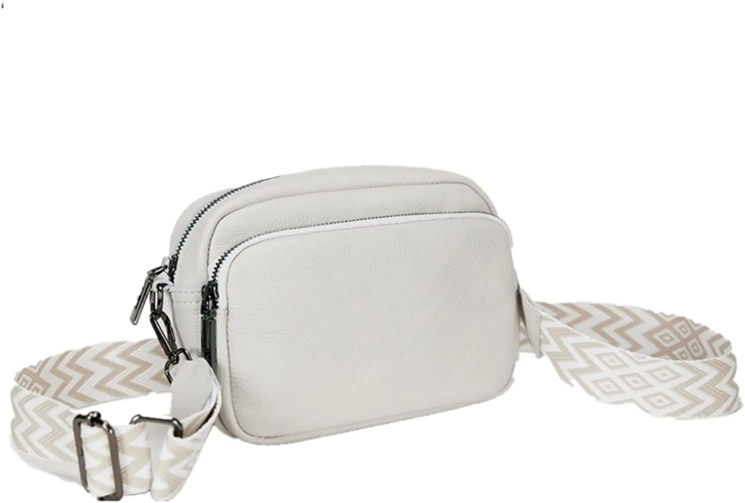 Women's Crossbody Handbag Genuine Leather Phone Bag For With Zipper Mini Cowhide Purse Crossbody Bag