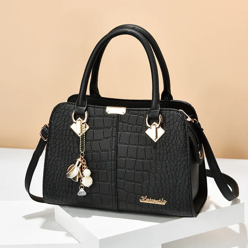 Women's Elegant Fashion Korean Simple Mom Handbags