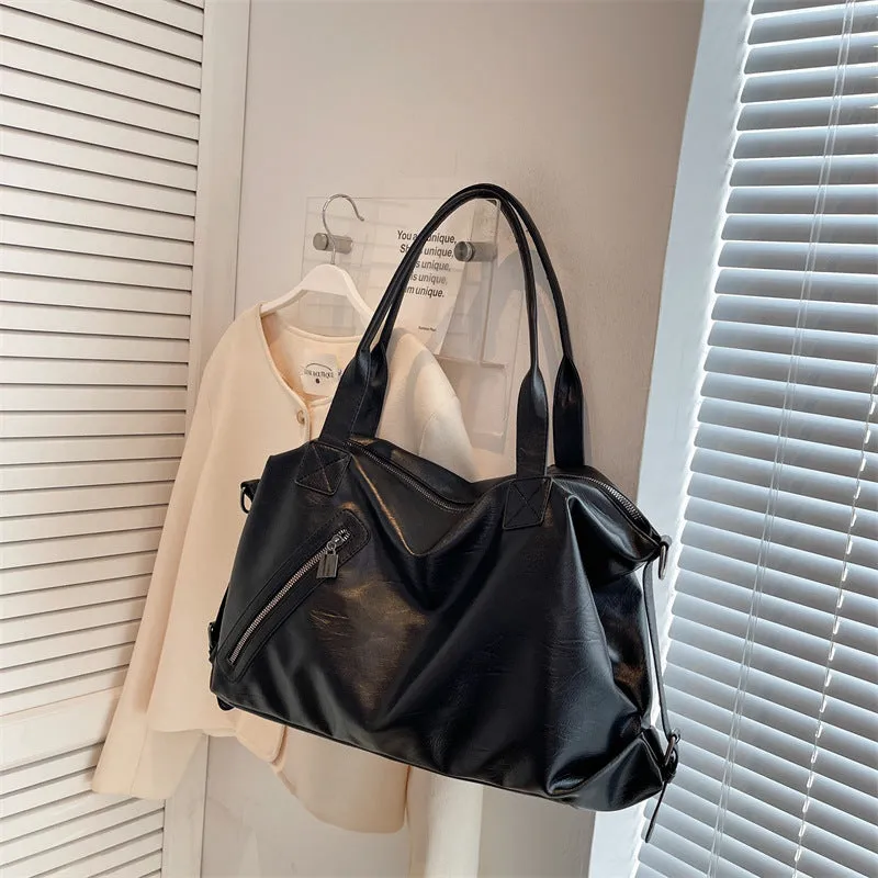 Women's Large Capacity Autumn Versatile Simple Crossbody Bags