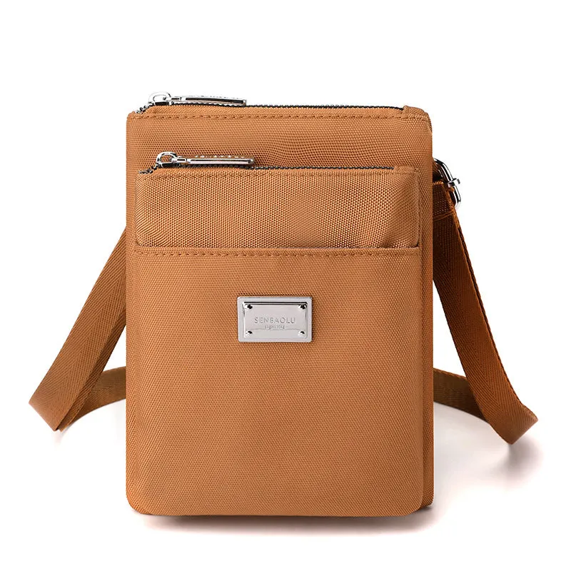 Women's Simple Korean Style Vertical Mobile Shoulder Bags