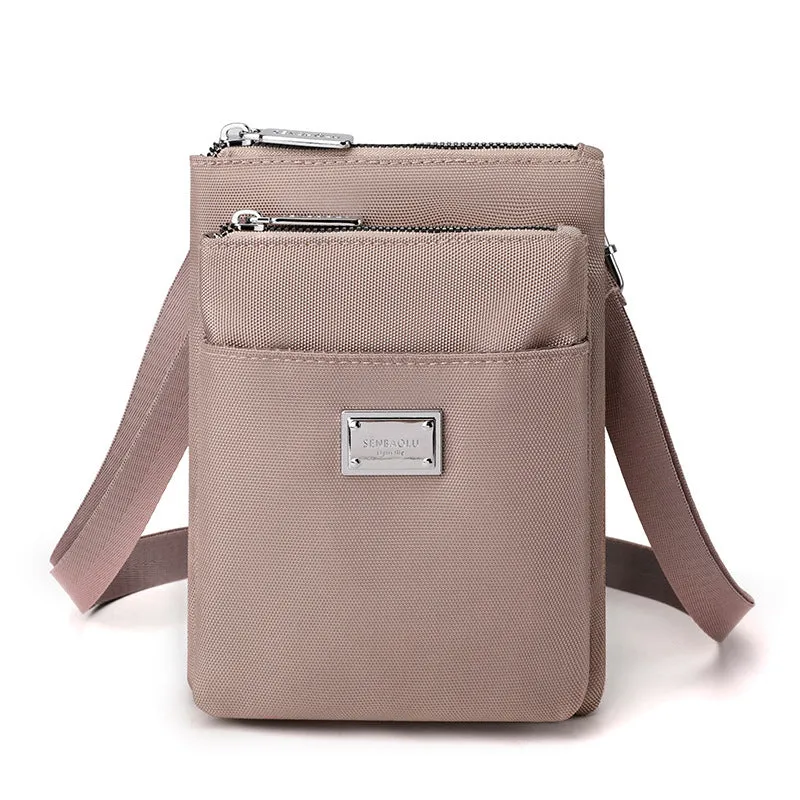 Women's Simple Korean Style Vertical Mobile Shoulder Bags