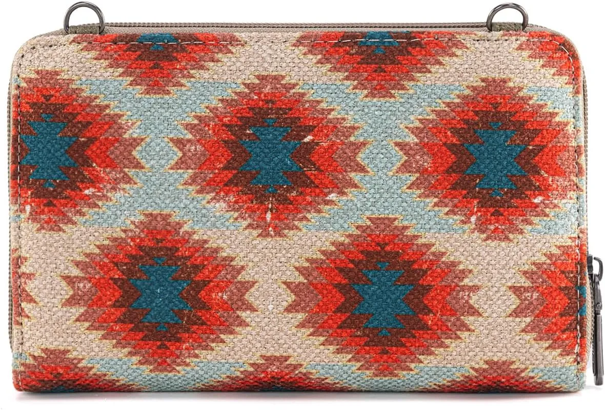 Wrangler Crossbody Wallet Purse Women's Cellphone Bag with RFID Card Slots
