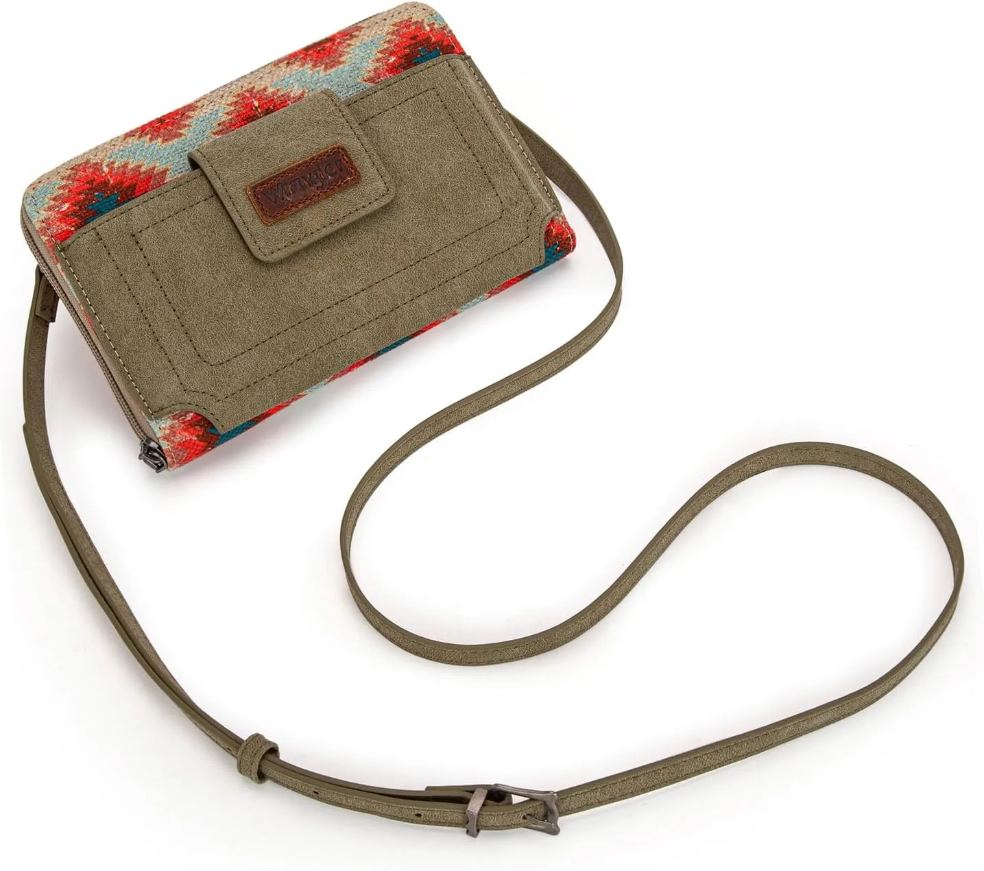 Wrangler Crossbody Wallet Purse Women's Cellphone Bag with RFID Card Slots