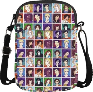 WSNANG Camp Half Blood Crossbody Bag Book Lover Shoulder Bag Romantasy Bookish Gift
